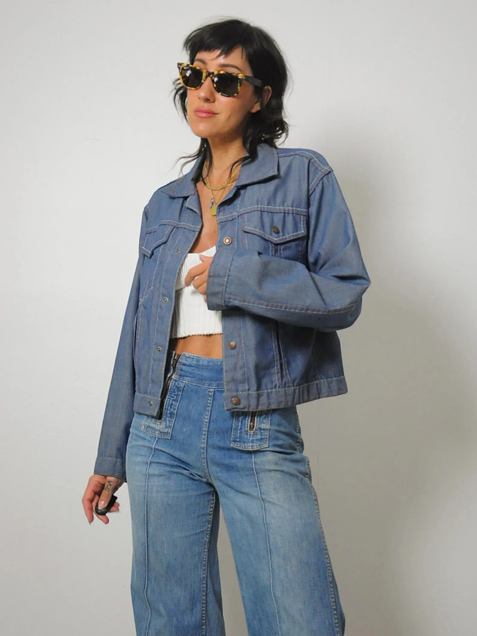 1960's/70's Leo Zodiac Jean Jacket