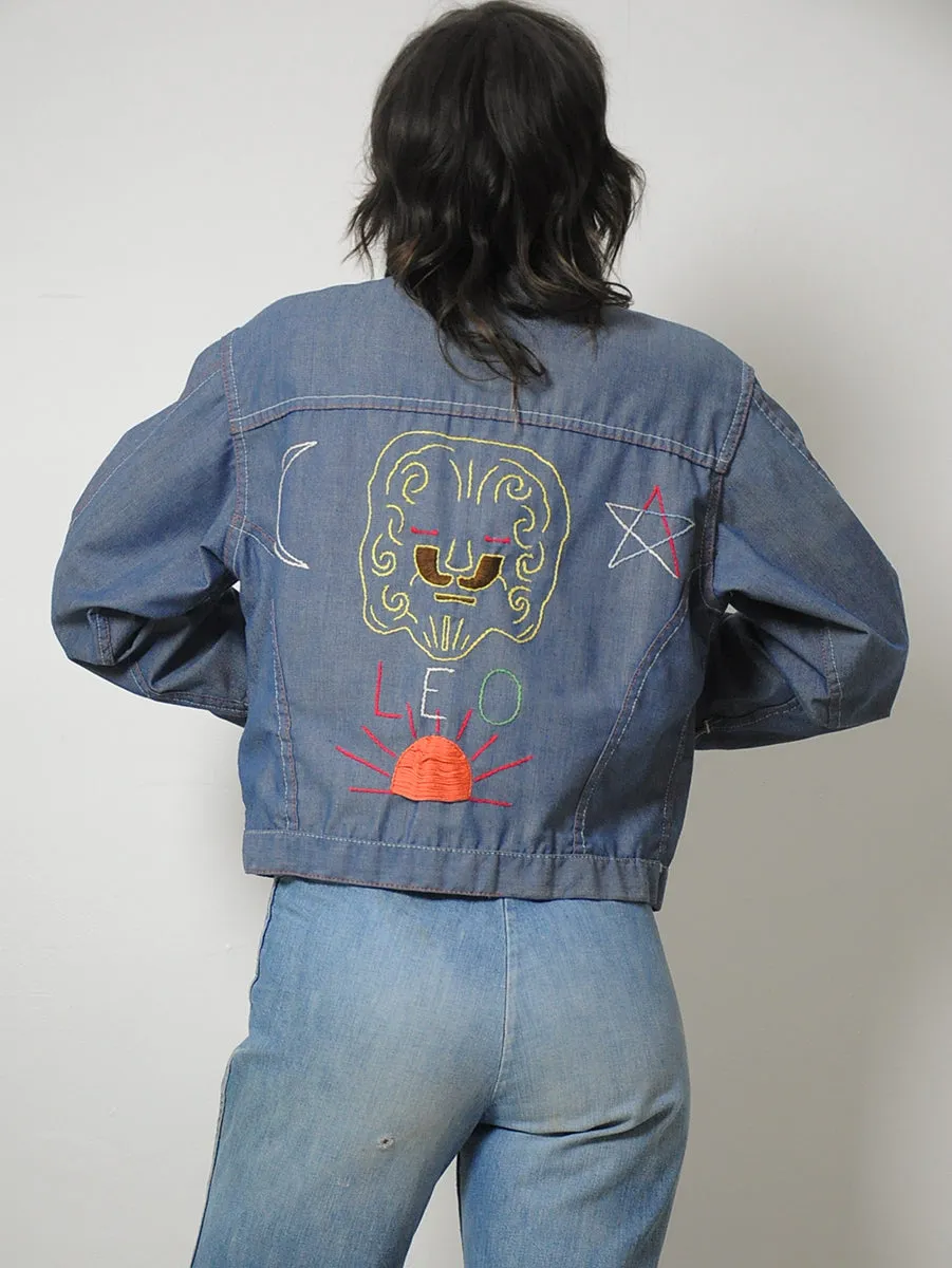 1960's/70's Leo Zodiac Jean Jacket