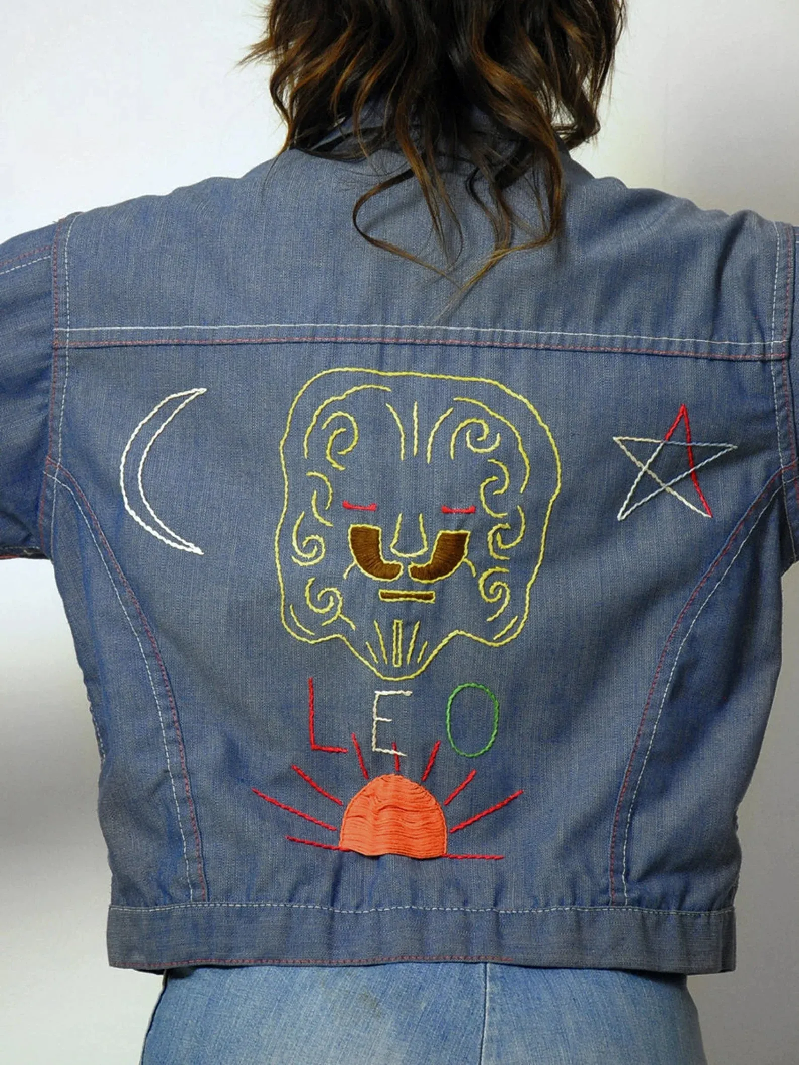 1960's/70's Leo Zodiac Jean Jacket