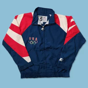 1992 Starter USA Olympic Team Light Jacket XLarge