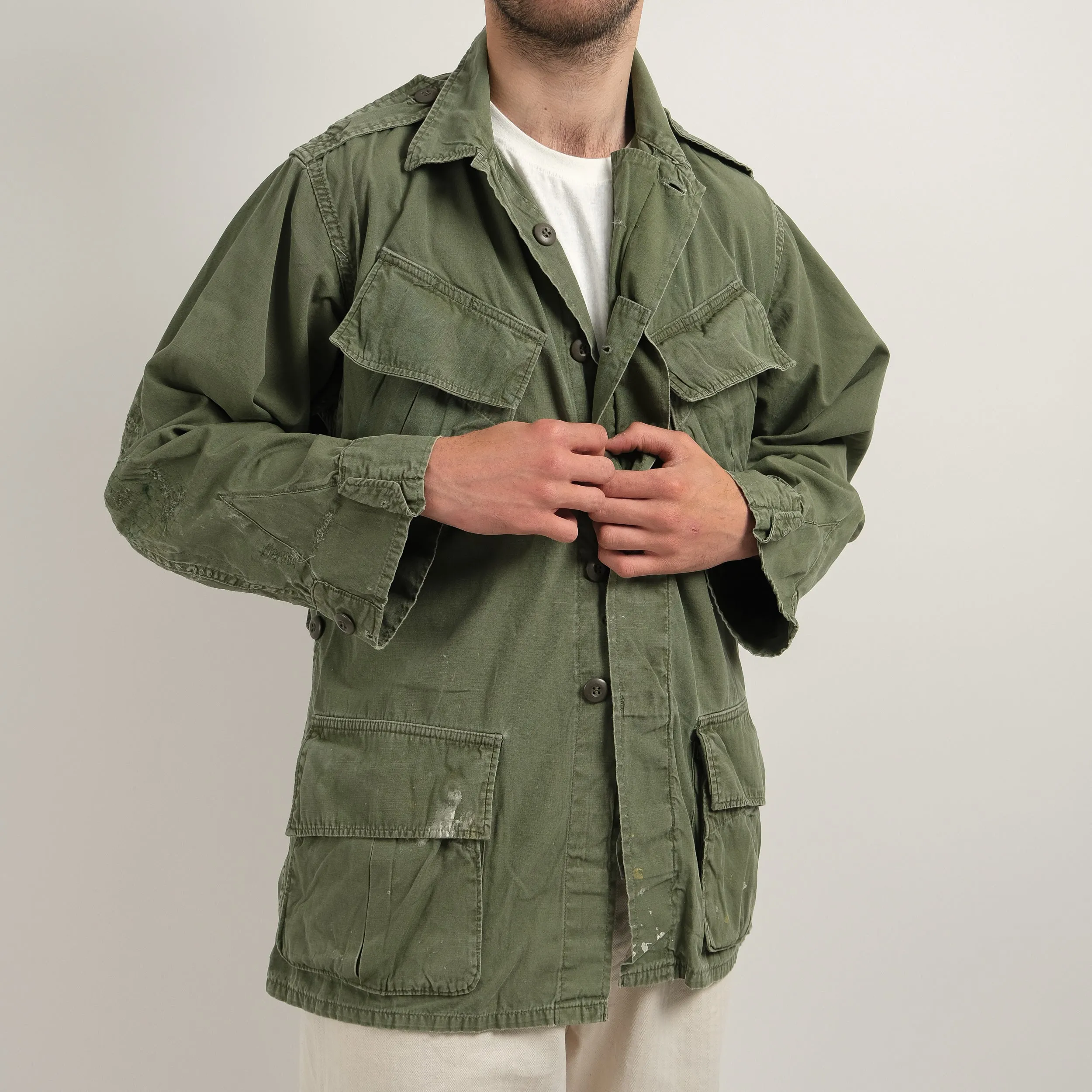 2nd PATTERN JUNGLE JACKET POPLIN