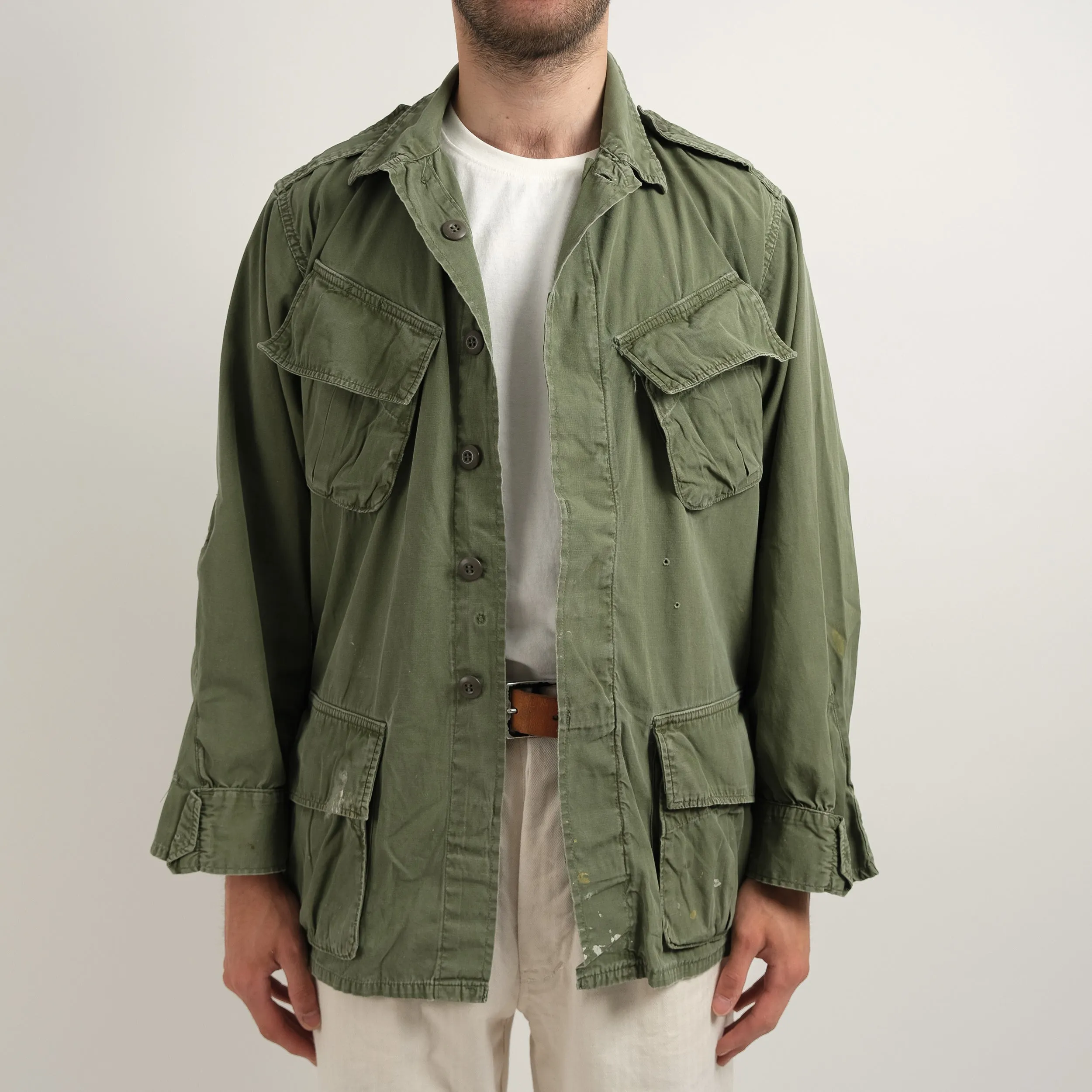 2nd PATTERN JUNGLE JACKET POPLIN