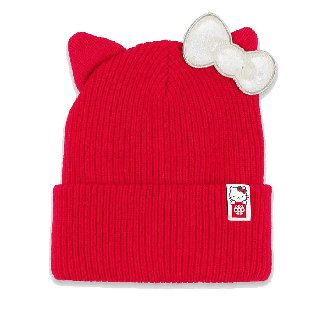 686 x Sanrio 24/25 Women's Hello Kitty Beanie - Red