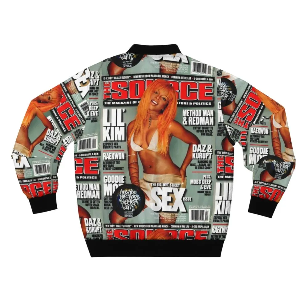 90s Hip Hop Lil Kim Bomber Jacket