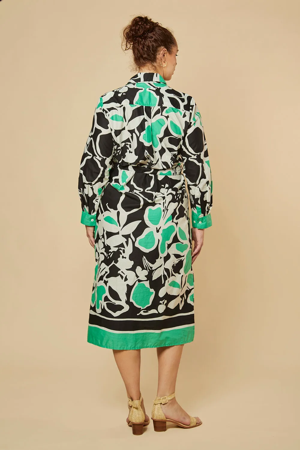 Abbey Shirt Dress in Helsinki Summer