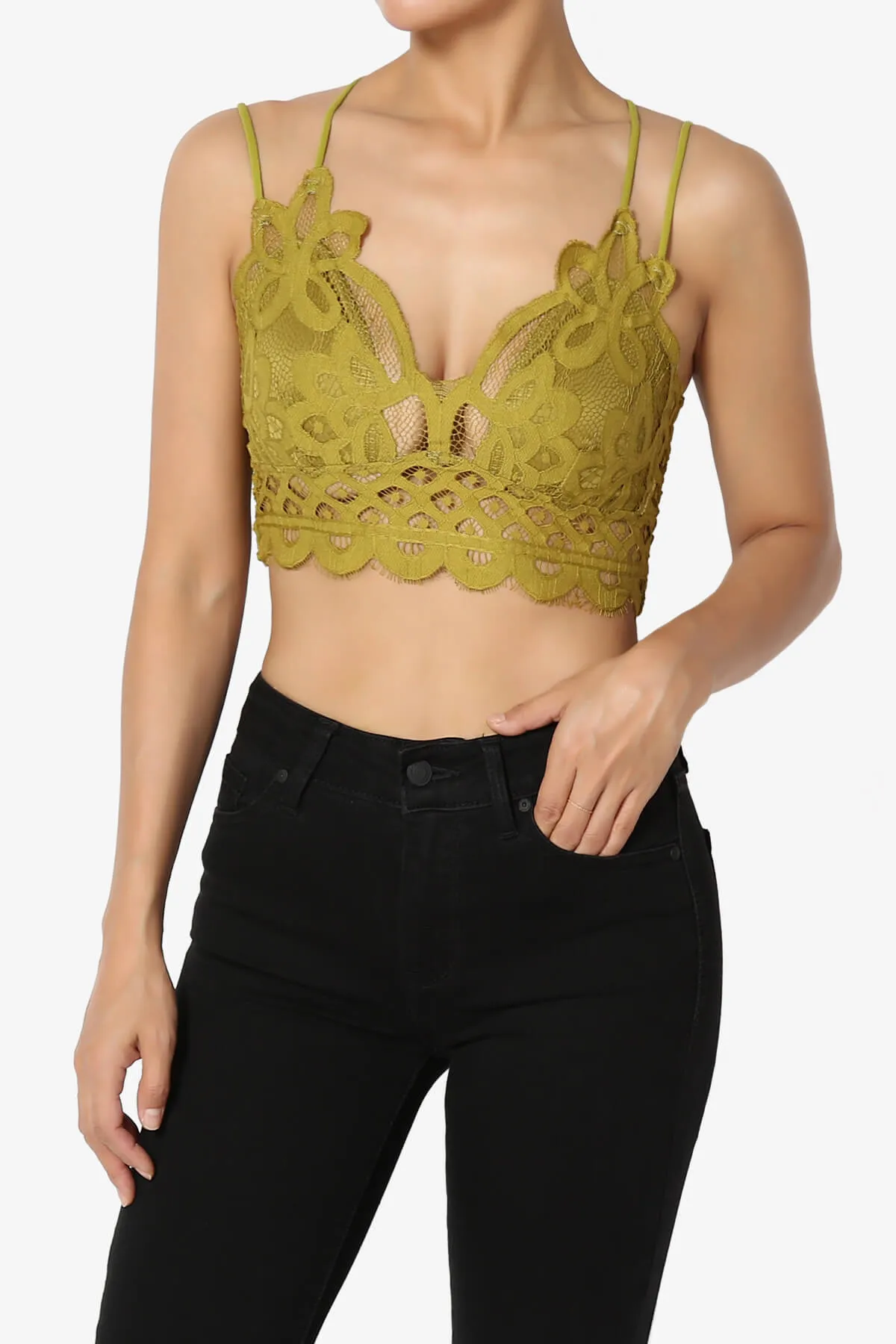 Adella Crochet Lace Bralette PLUS MORE COLORS