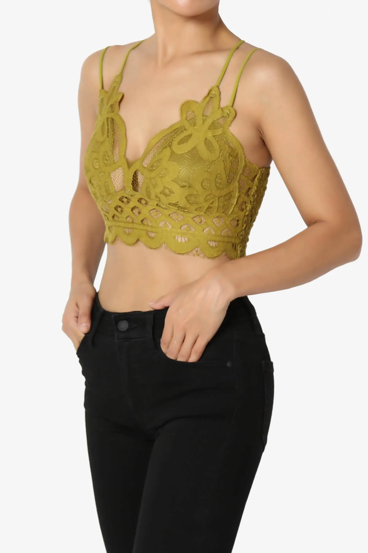 Adella Crochet Lace Bralette PLUS MORE COLORS