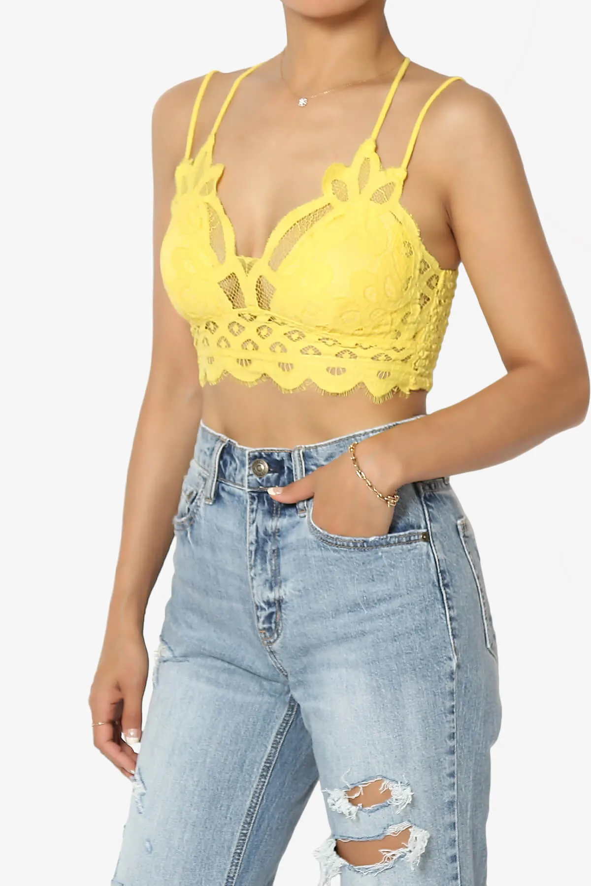 Adella Crochet Lace Bralette PLUS MORE COLORS