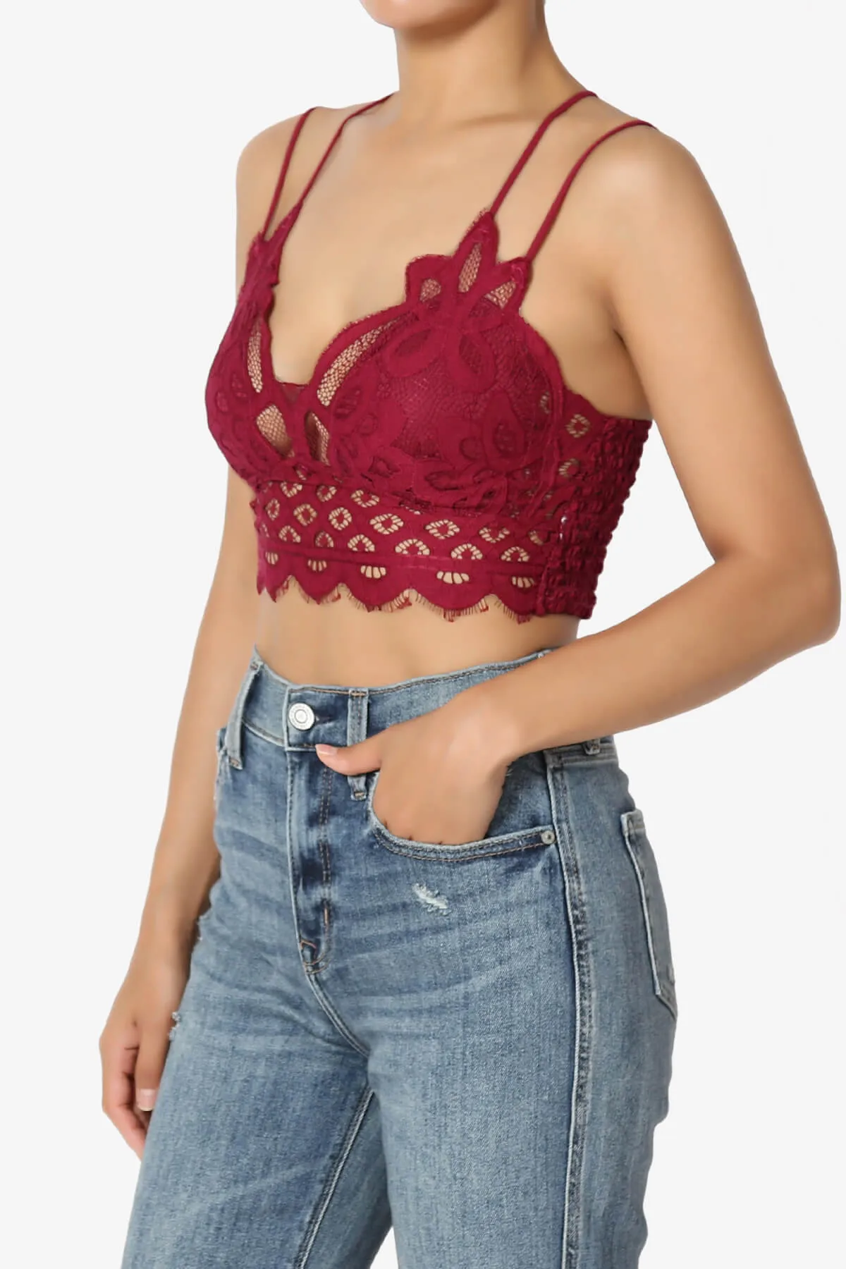 Adella Crochet Lace Bralette PLUS MORE COLORS