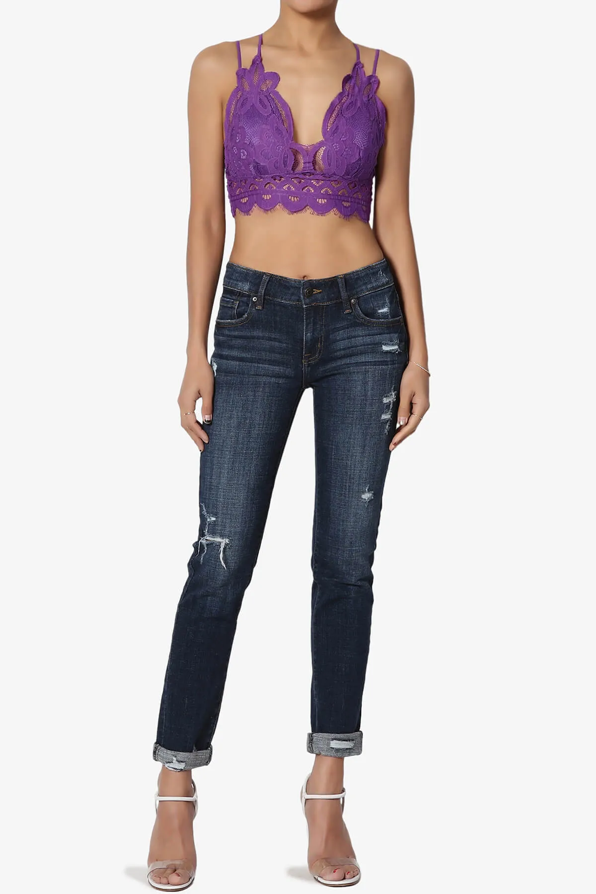 Adella Crochet Lace Bralette PLUS MORE COLORS