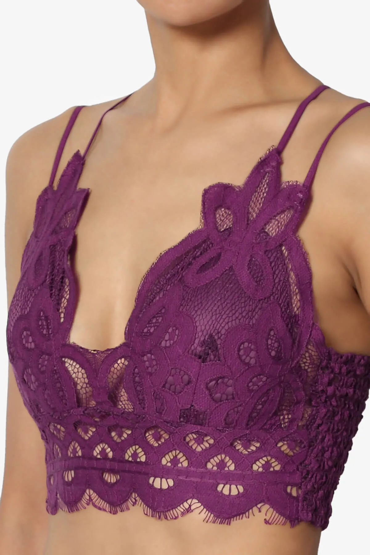 Adella Crochet Lace Bralette PLUS MORE COLORS