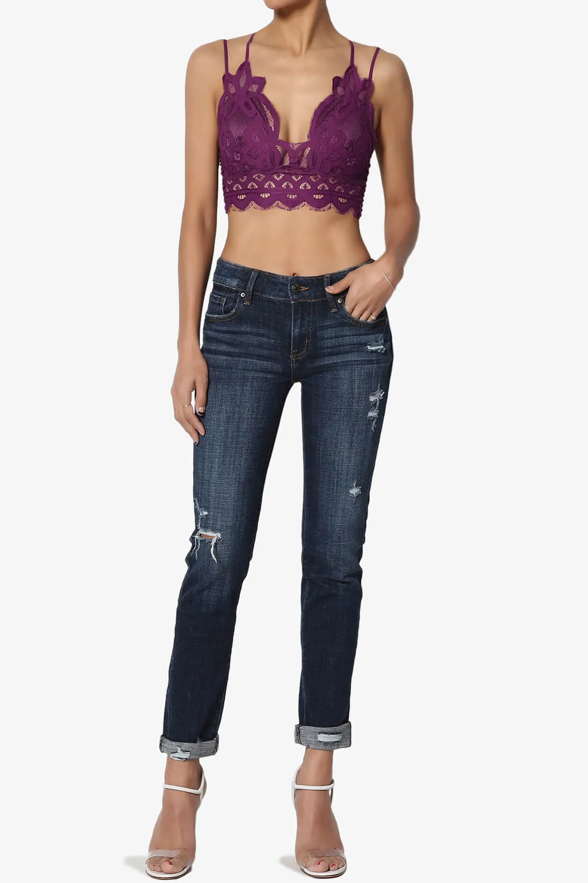 Adella Crochet Lace Bralette PLUS MORE COLORS