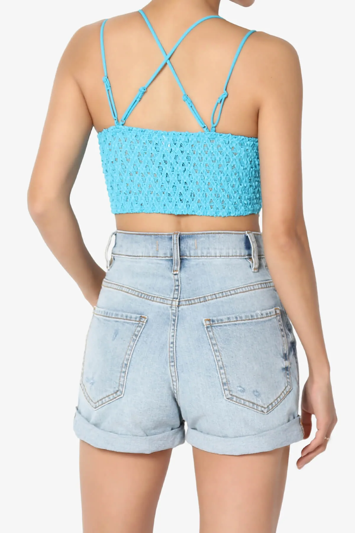 Adella Crochet Lace Bralette PLUS