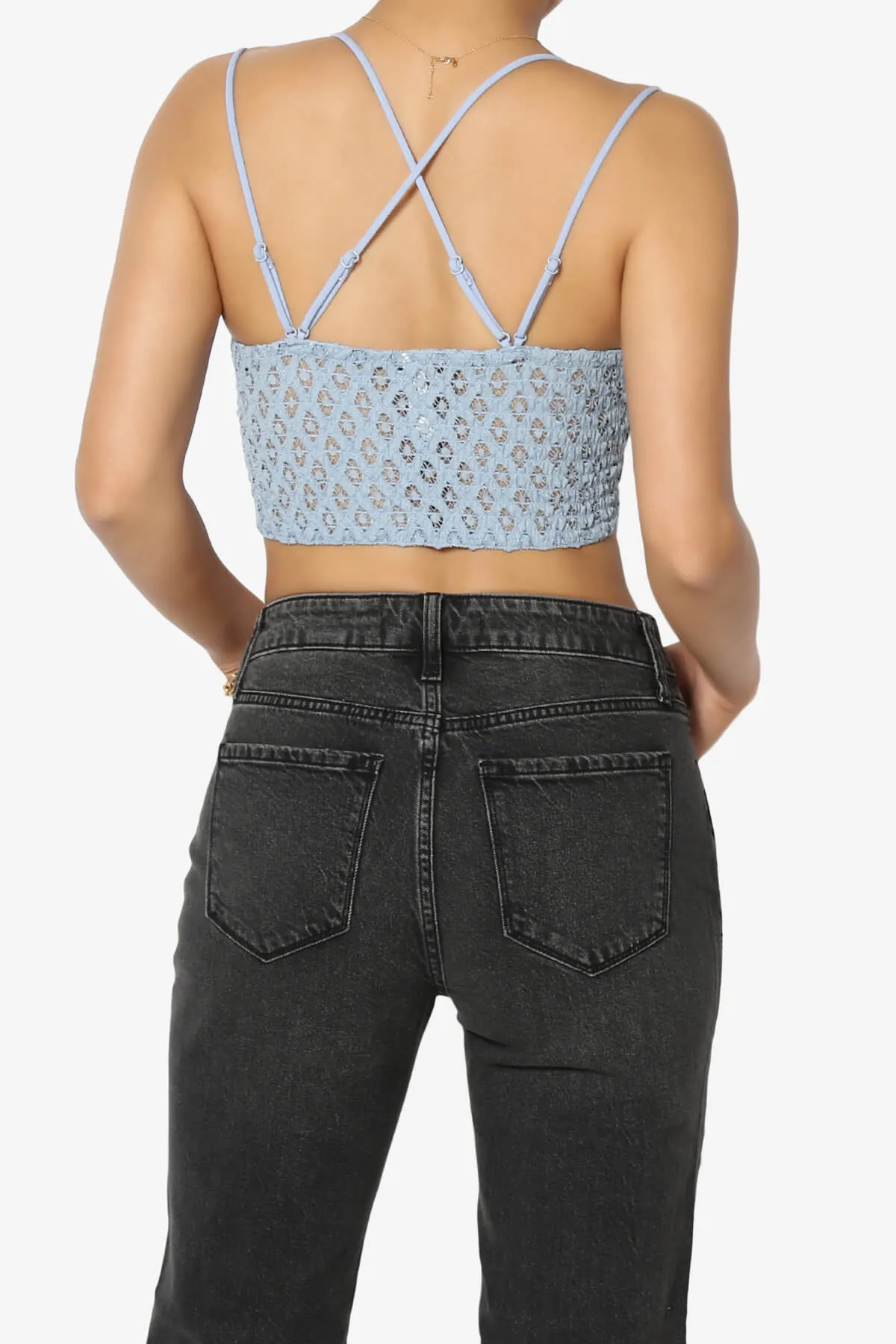 Adella Crochet Lace Bralette PLUS