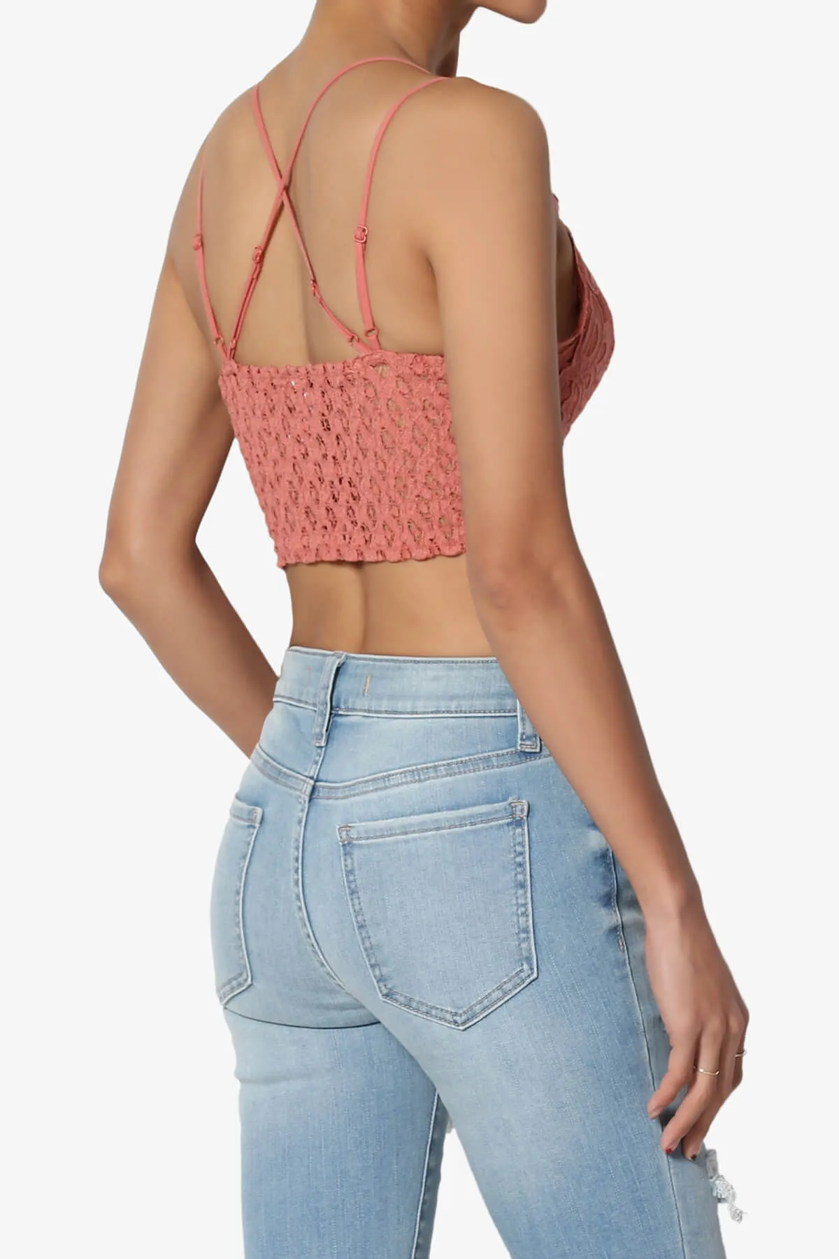 Adella Crochet Lace Bralette PLUS