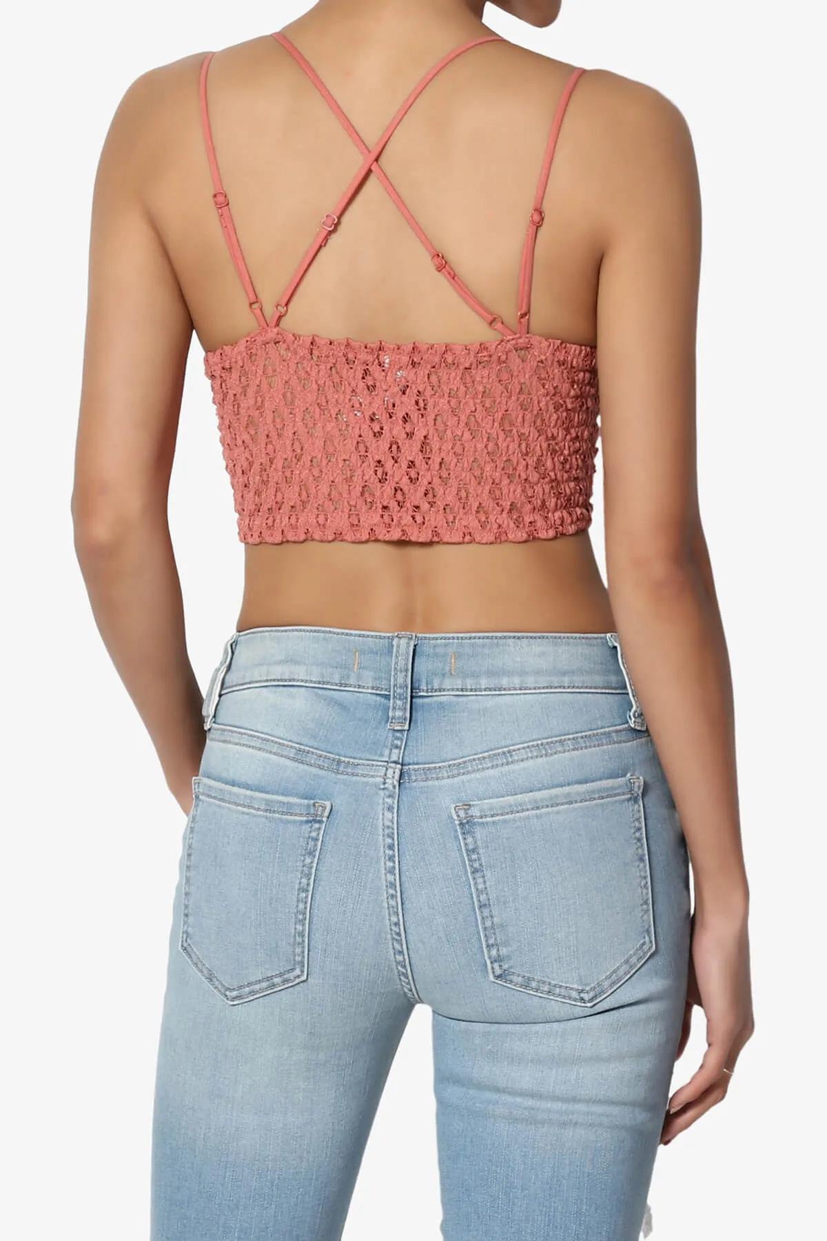 Adella Crochet Lace Bralette PLUS