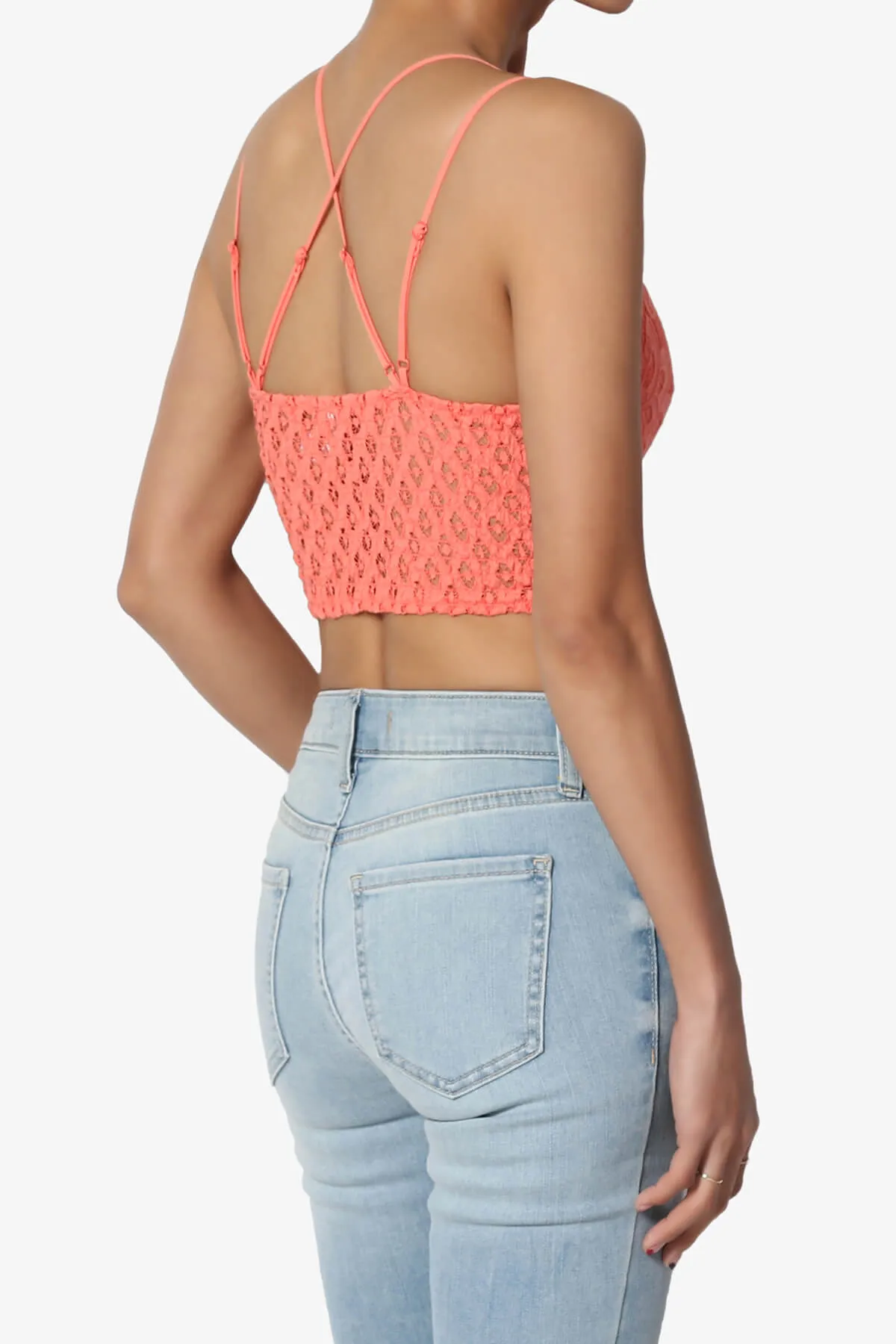 Adella Crochet Lace Bralette PLUS