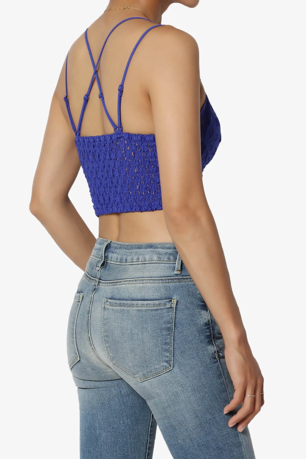 Adella Crochet Lace Bralette PLUS