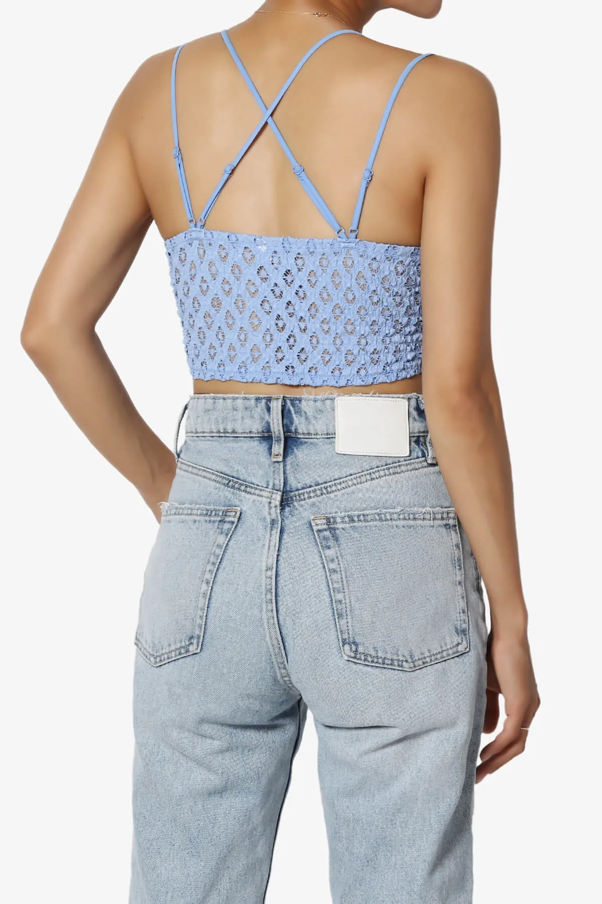 Adella Crochet Lace Bralette PLUS