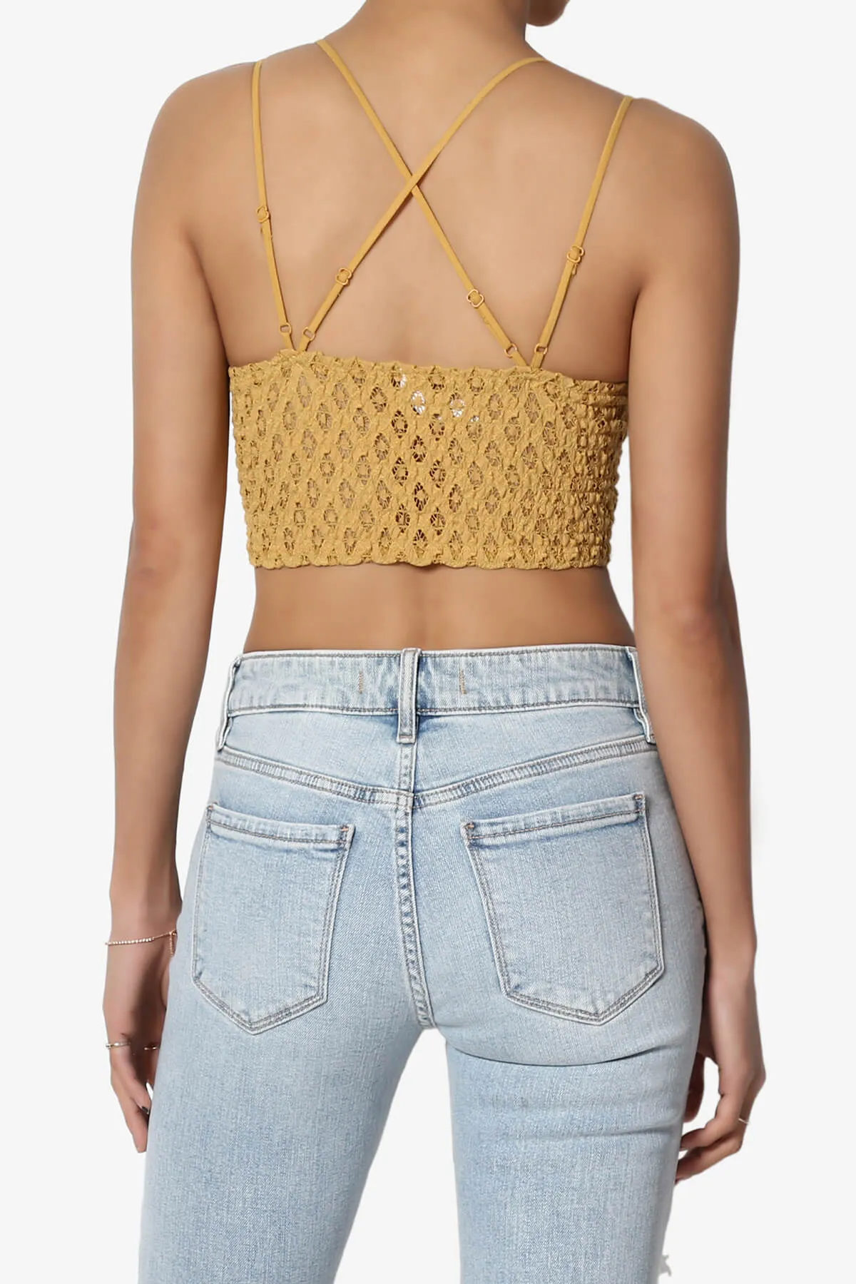 Adella Crochet Lace Bralette PLUS