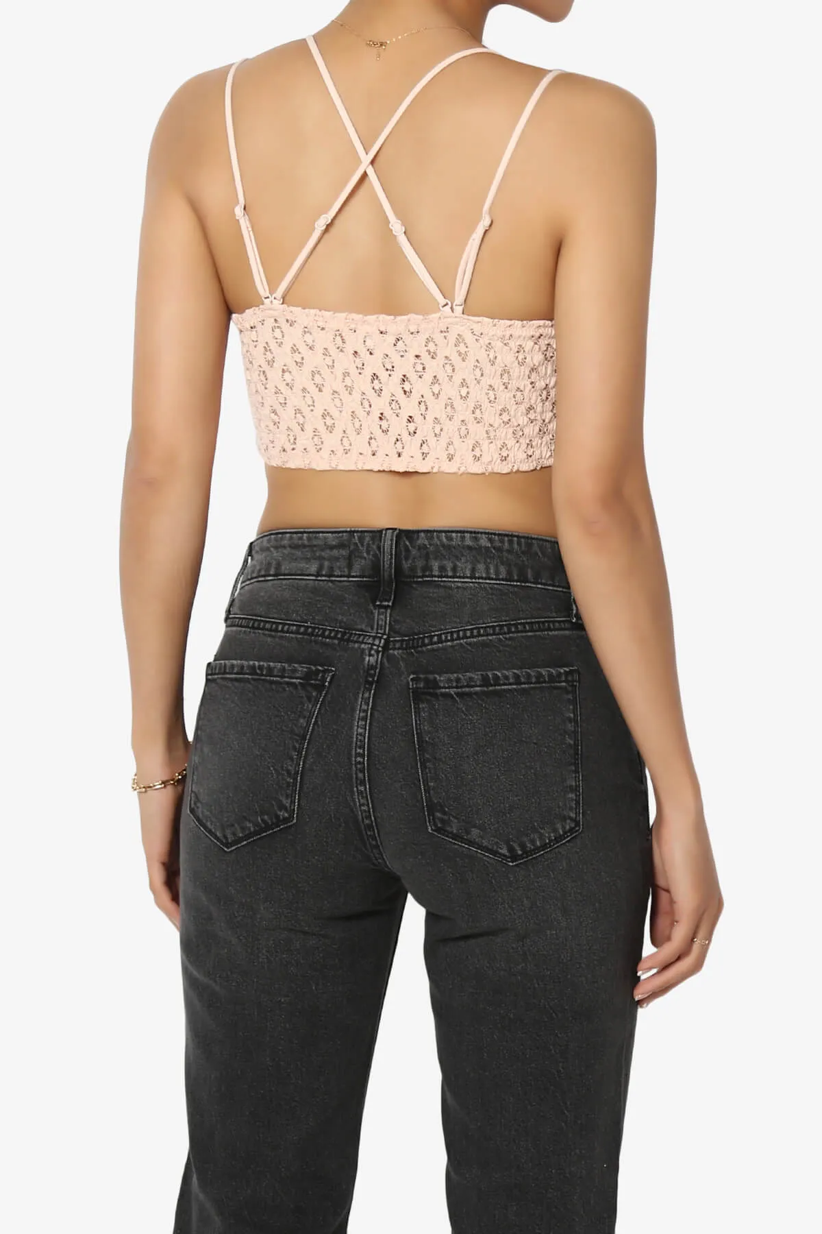 Adella Crochet Lace Bralette PLUS