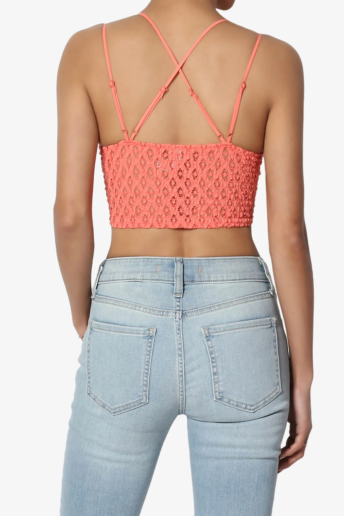 Adella Crochet Lace Bralette PLUS