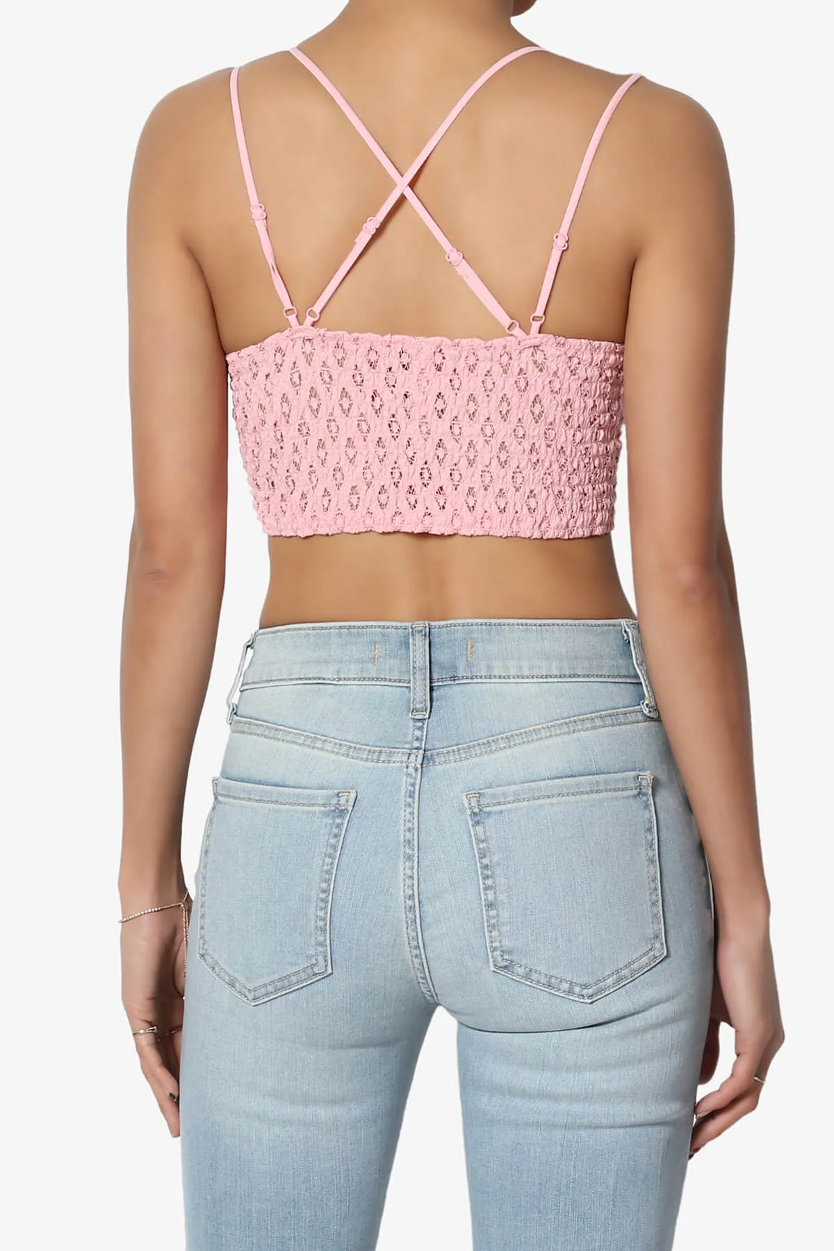 Adella Crochet Lace Bralette PLUS