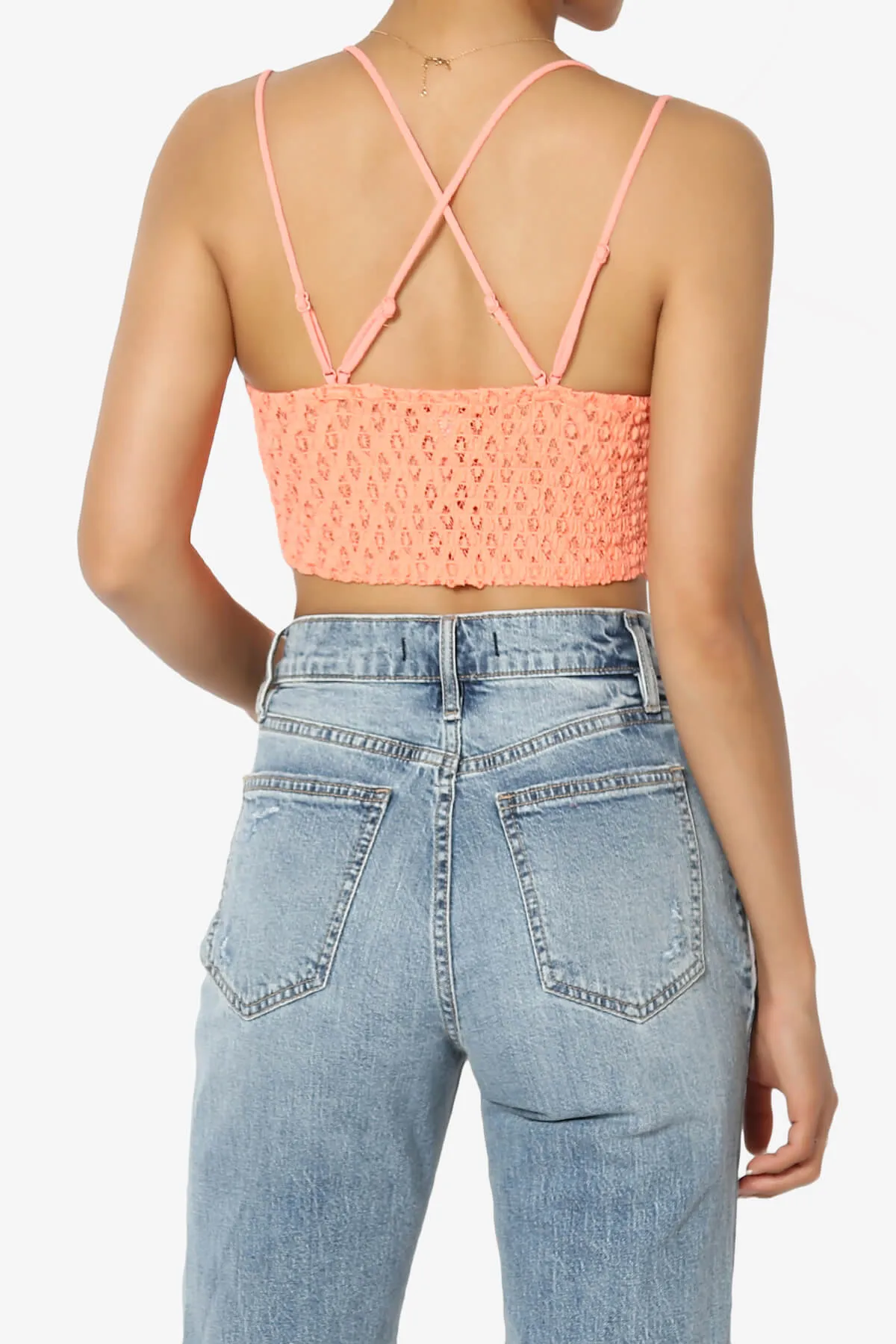 Adella Crochet Lace Bralette PLUS