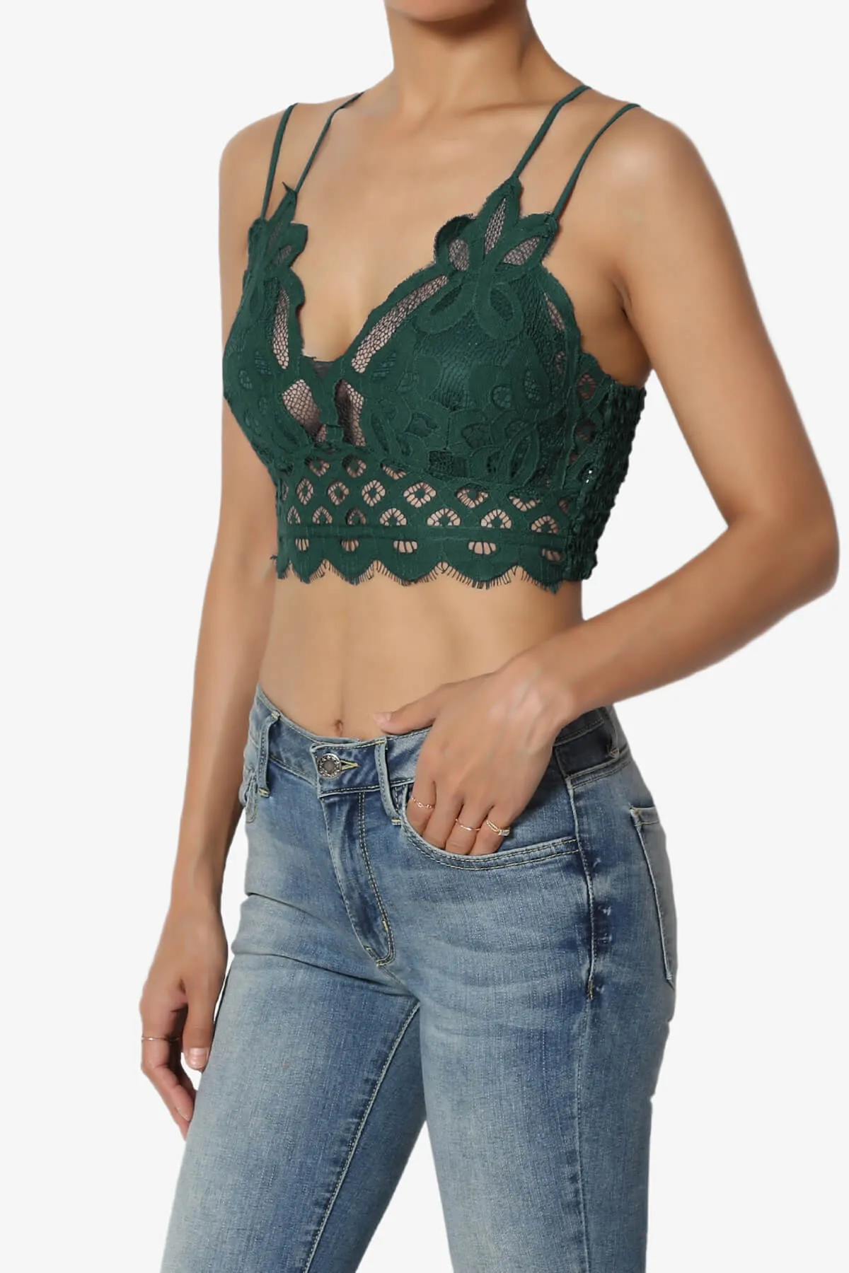 Adella Crochet Lace Bralette