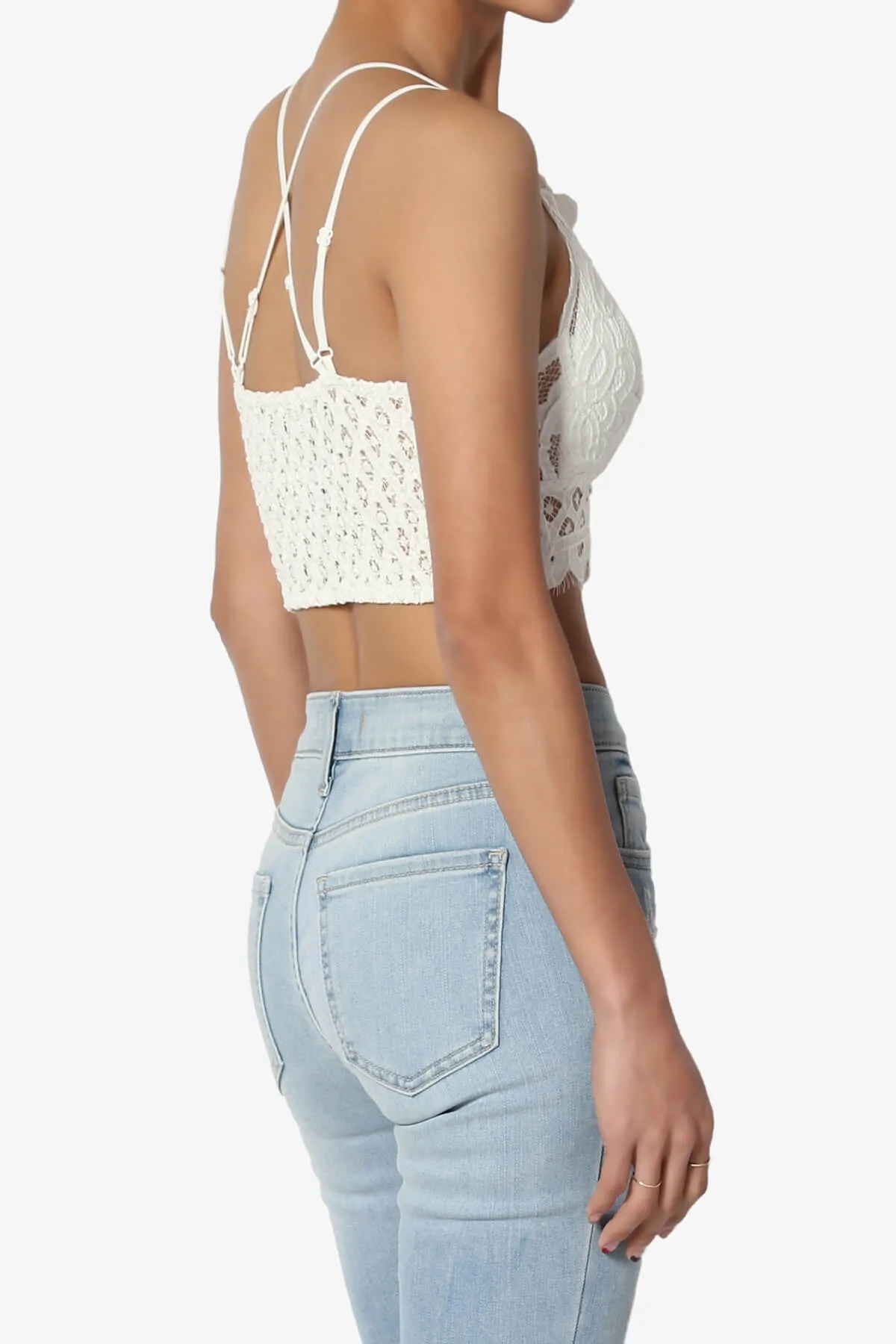 Adella Crochet Lace Bralette