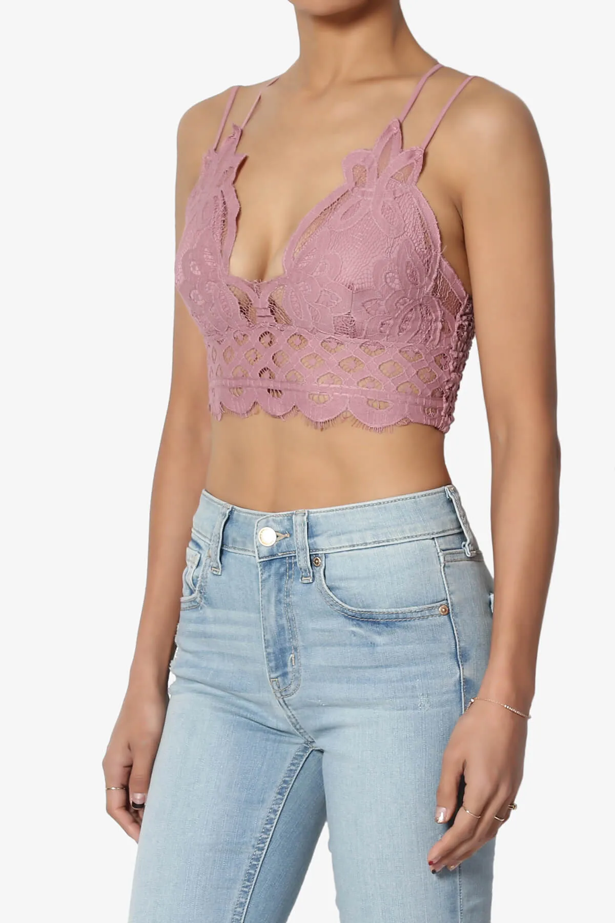 Adella Crochet Lace Bralette