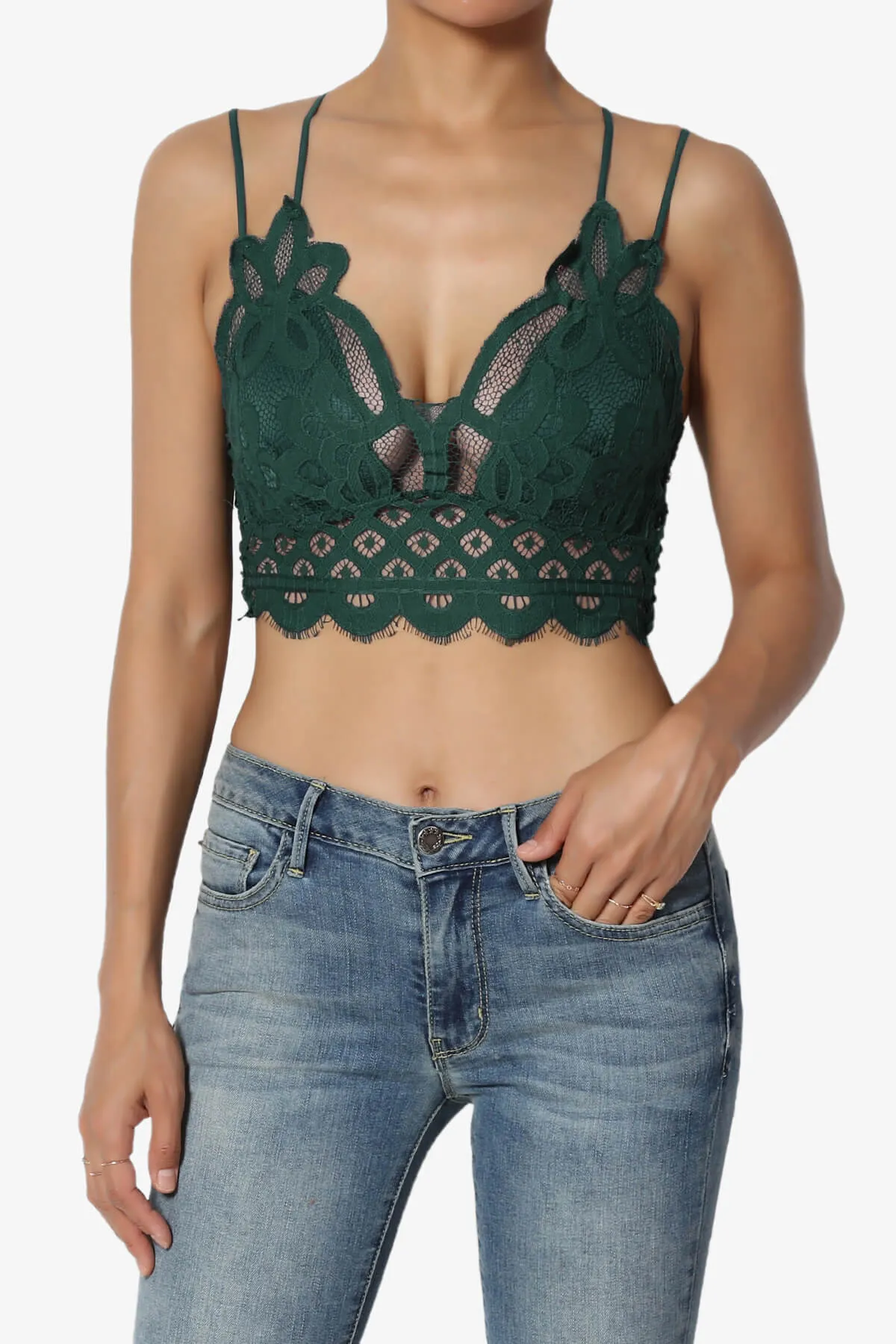 Adella Crochet Lace Bralette