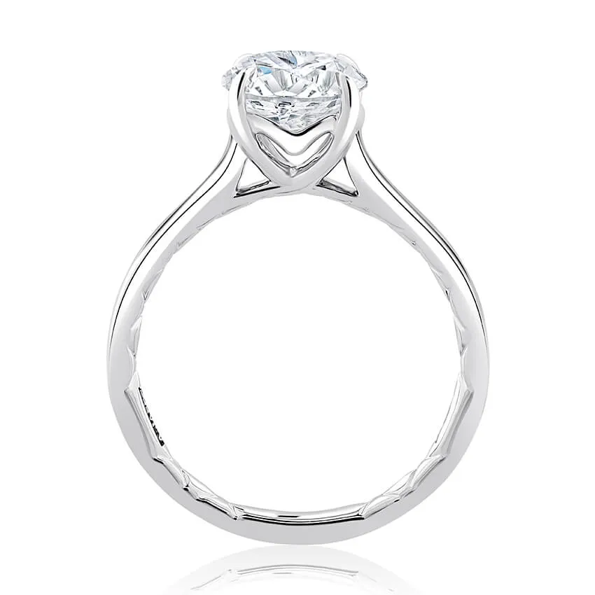 A.JAFFE Round Cut Solitaire Diamond Engagement Ring MECRD2819Q/200