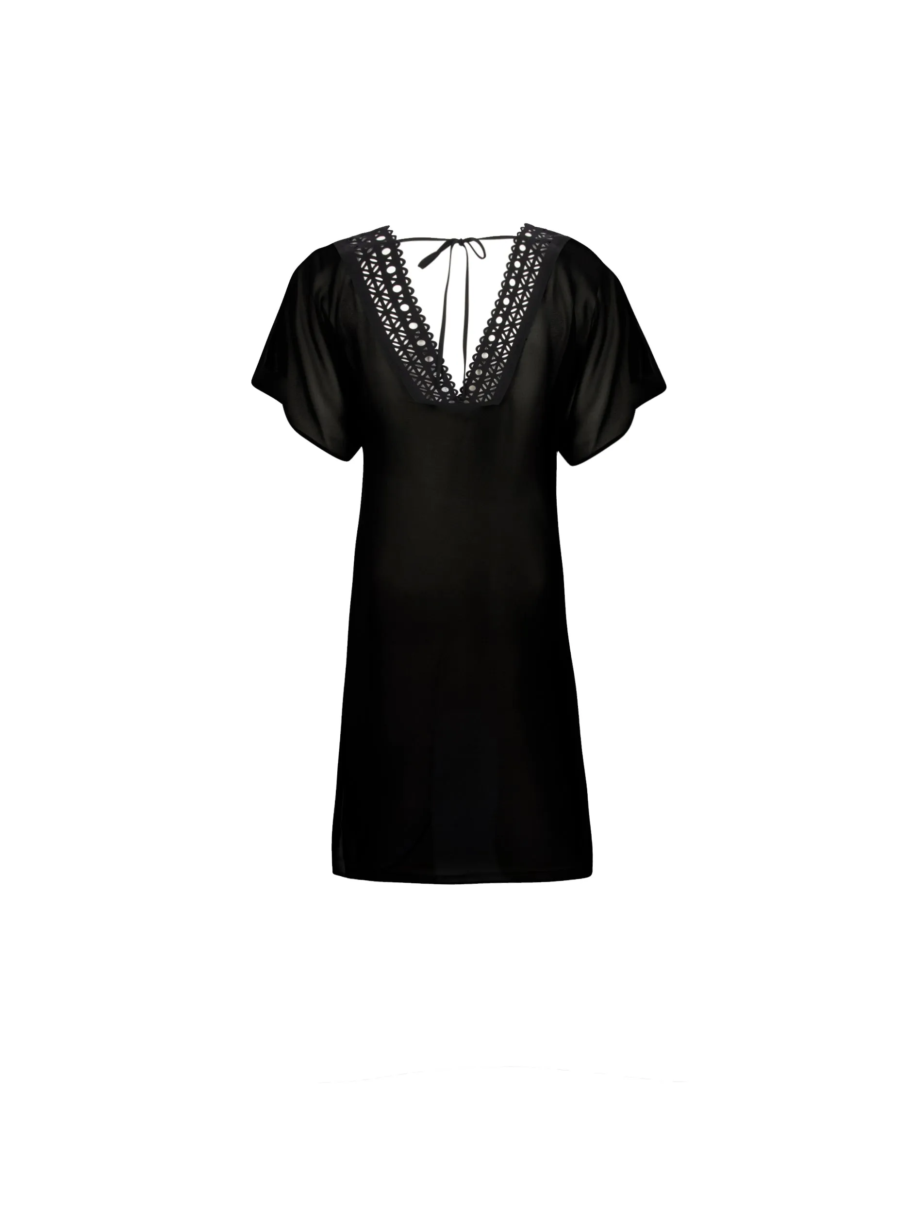 Ajourage Couture Black Tunic