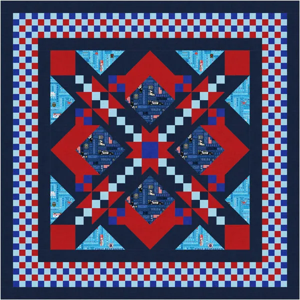 All-American Heroes Quilt Pattern TTQ-114 - Paper Pattern