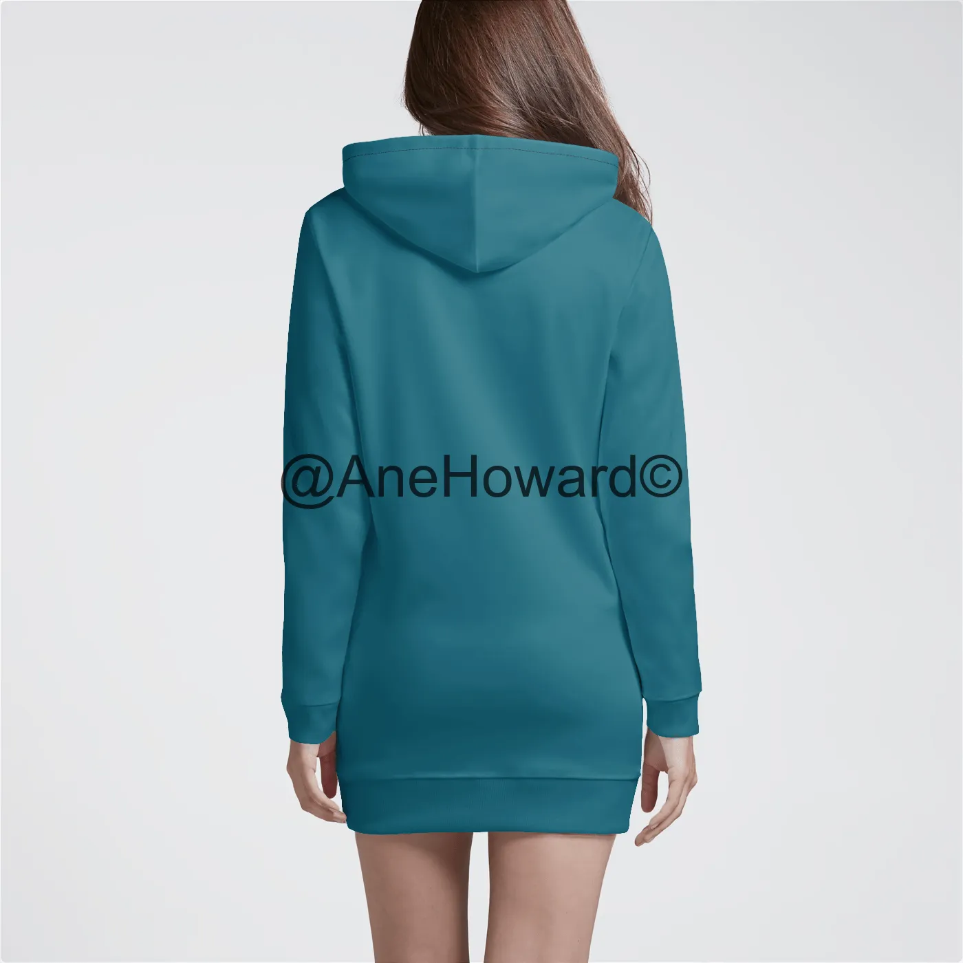 Aloha Sea Turtle Womens Hoodie Dress