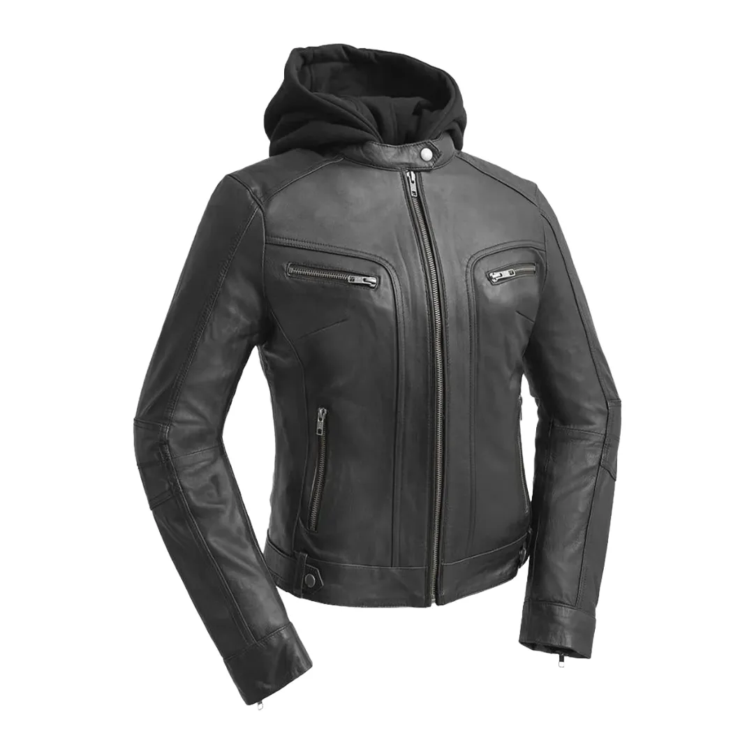 April Womens Lambskin Fashion Leather Jacket