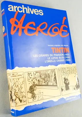 ARCHIVES HERGE Volume 3: 1st Edition Tintin Books Totor Hardback Rare EO