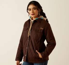 Ariat Women's Mole Grizzly Quilted Barn Jacket 10052401