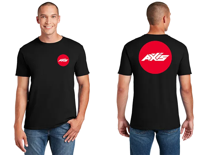 AXIS Foils Red Circle T-Shirt