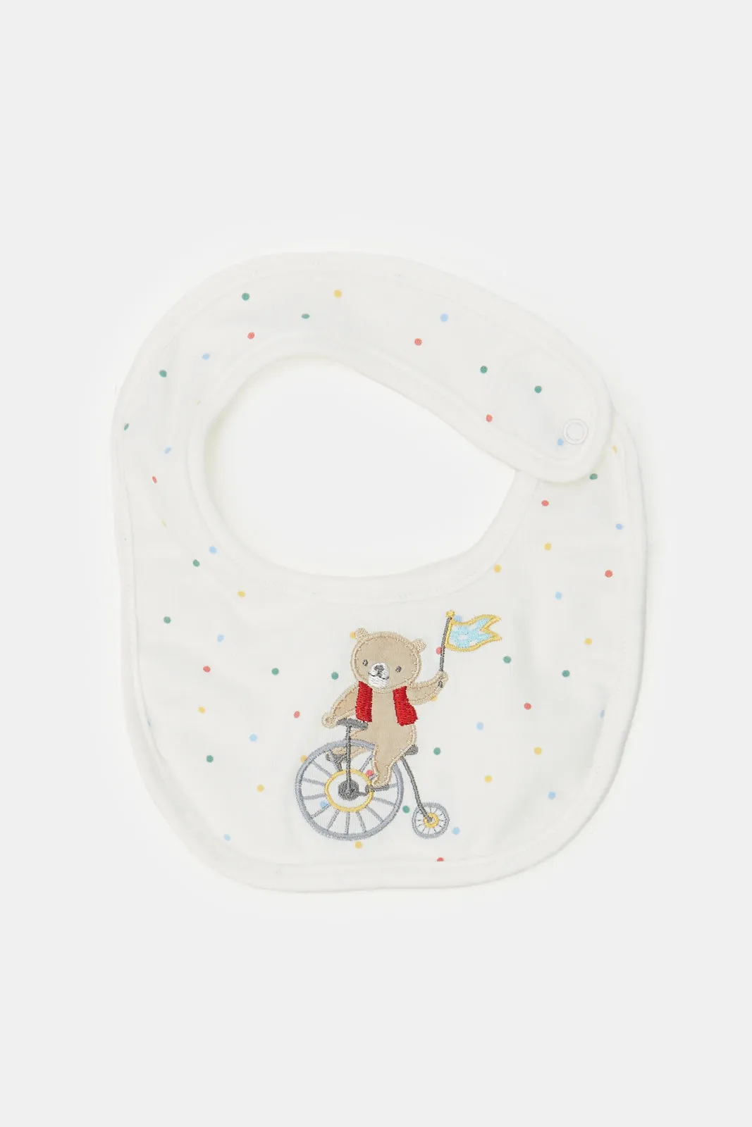 Babies White Printed Gift Set (5 Piece)