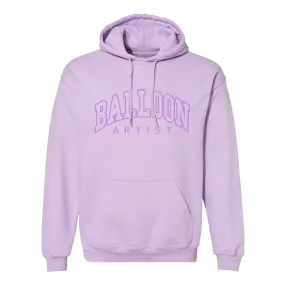 Balloon Artist Embroidered Lavender Hoodie