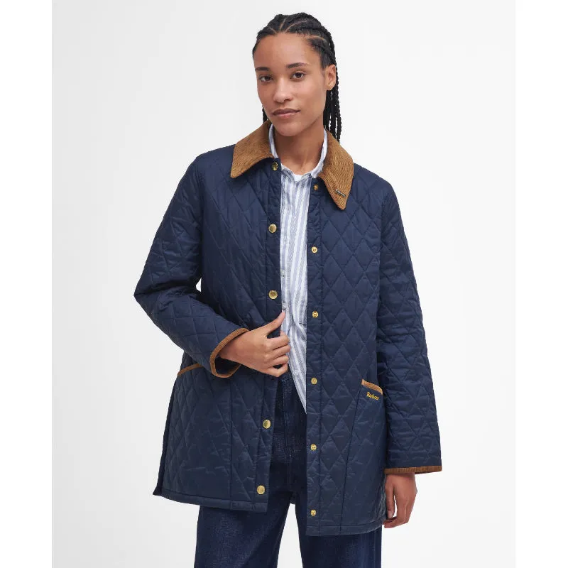 Barbour 30th Anniversary Modern Ladies Liddesdale Jacket - Navy/Classic