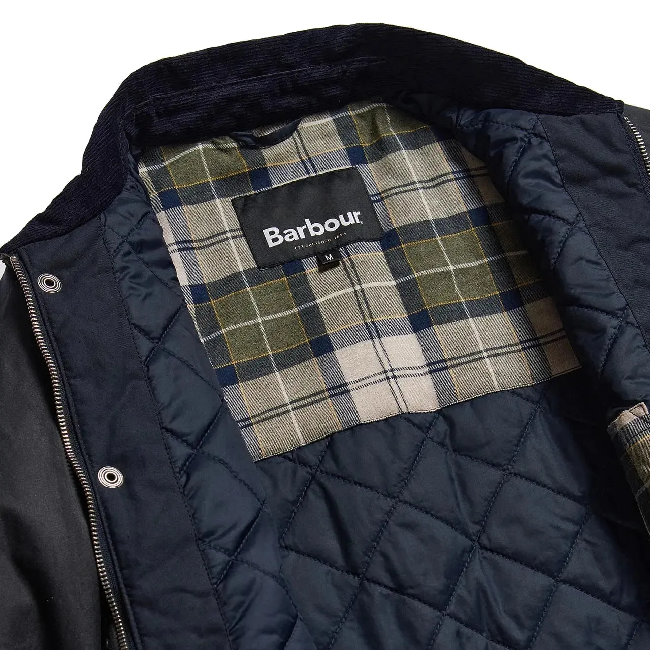 Barbour Ambleside Wax Jacket Navy