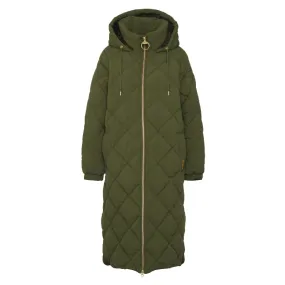 Barbour Kirkton Ladies Puffer Jacket - Olive/Ancient