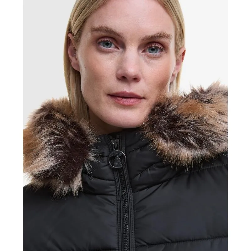 Barbour Rosoman Ladies Quilted Jacket - Black