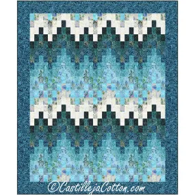 Bargello Breakers Oasis Quilt Pattern CJC-46295 - Paper Pattern