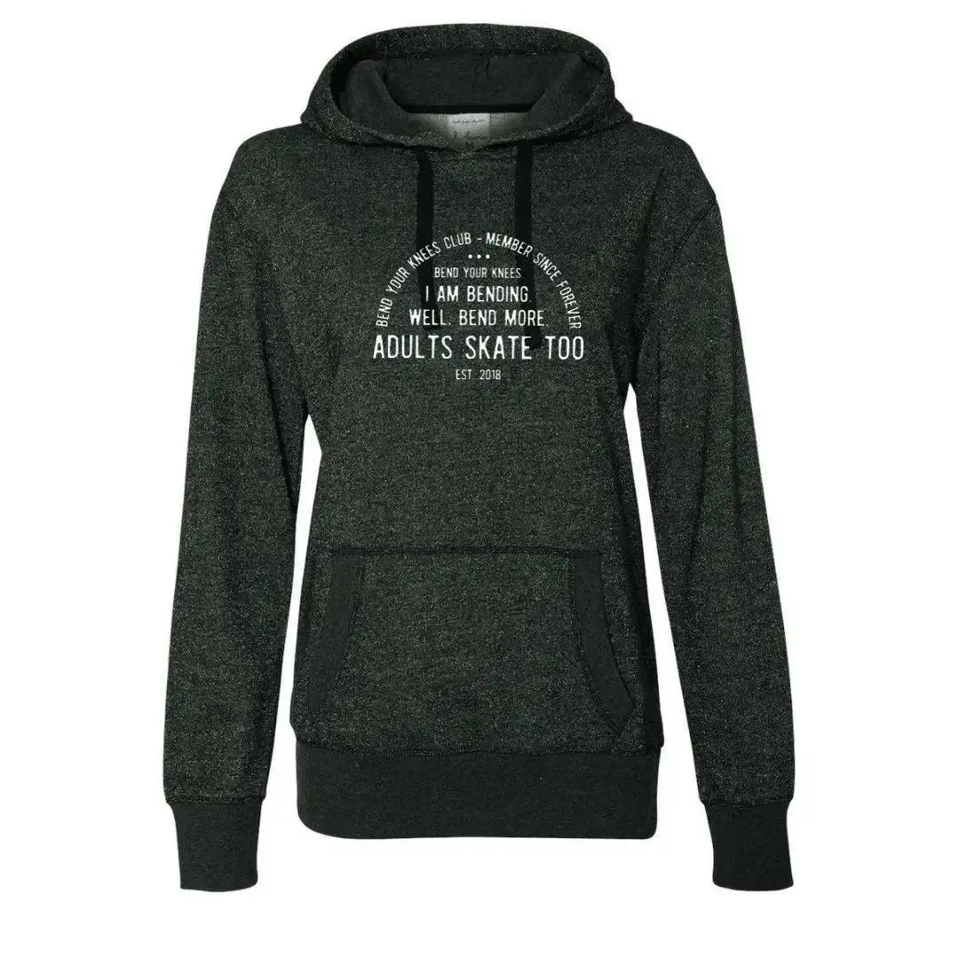 Bend Your Knees Club Women's Glitter Hoodie