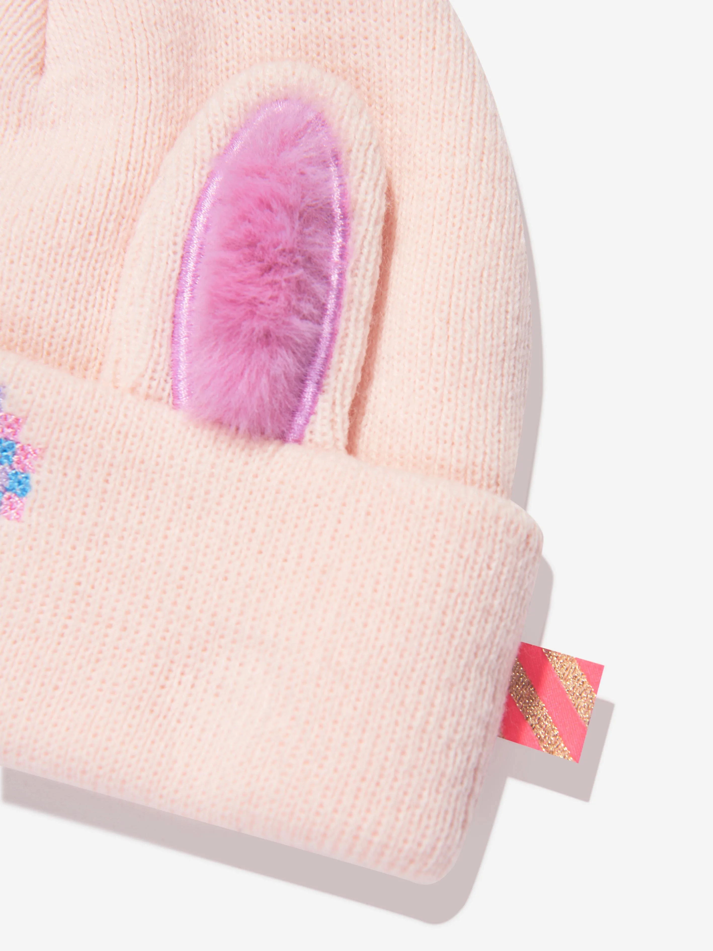 Billieblush Baby Girls Bunny Hat in Pink