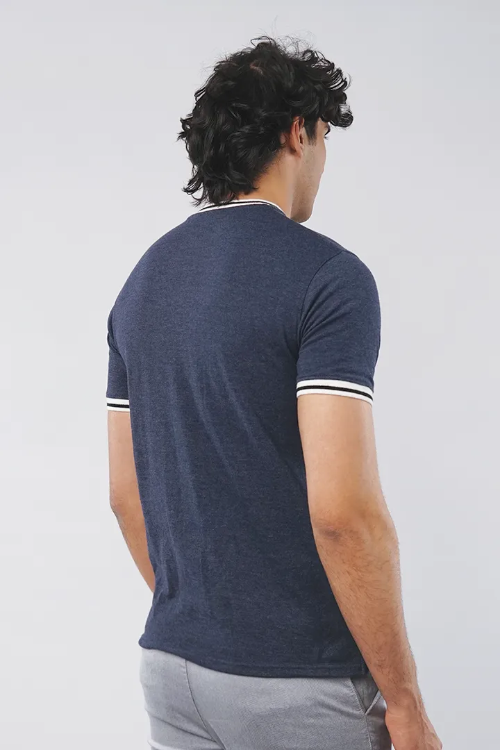 Bitumen Henley T-shirt